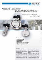 DMU 02 / DMU 02 Vario - Pressure transducer