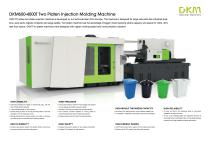 Horizontal injection molding machine DKM 600TP-4000TP