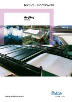 Siegling Belting – Textiles - Nonwovens