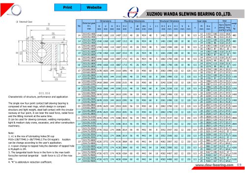 013 & 014 series slewing ring-2