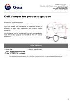 Coil damper
