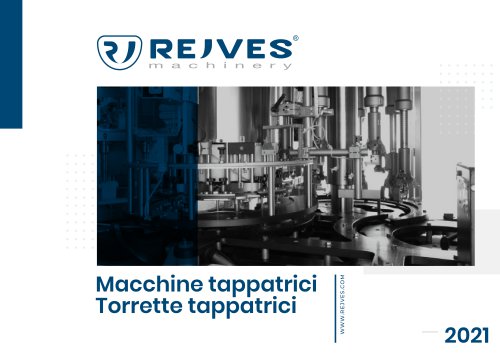 Macchine Tappatrici Catalogo 2021