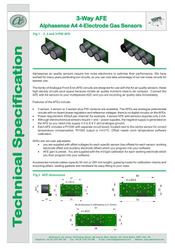 AFE Sensor Board