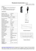 Piezoelectric Accelerometer  CA-YD-187T02