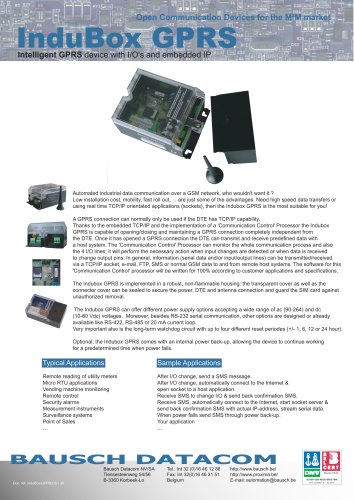 InduBox GPRS (IB GPRS)