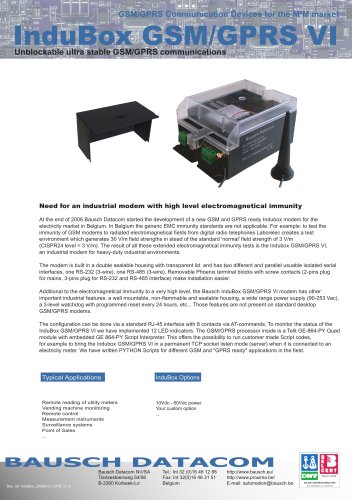 InduBox GSM/GPRS VI (IB GSM/GPRS VI)
