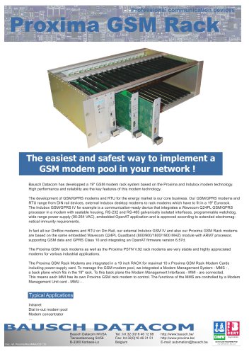 Proxima GSM Rack