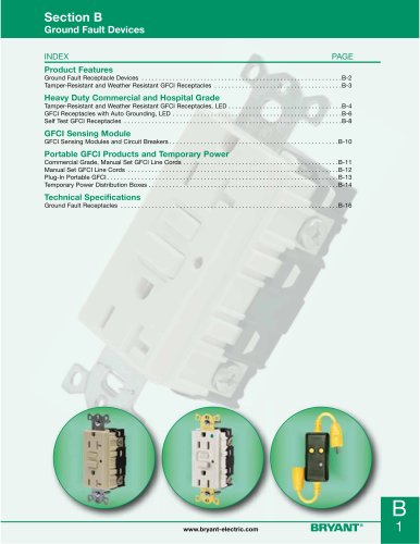 Ground Fault Devices