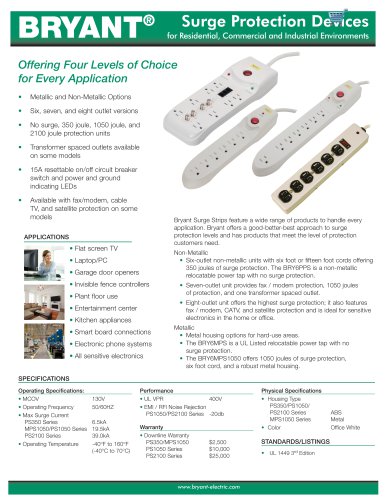 Surge Protection Devices