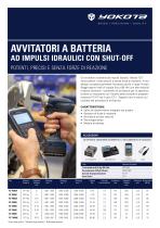 Avvitatori a batterie ad impulsi idraulici con shut-off - 1