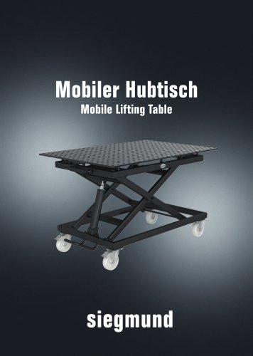 Mobile Lifting Table