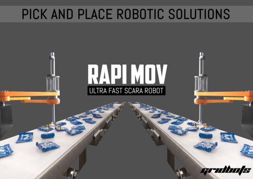 RAPID MOV - Ultra Fast SCARA Robot