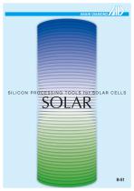 Silicon Processing Tools  for Solar Cells