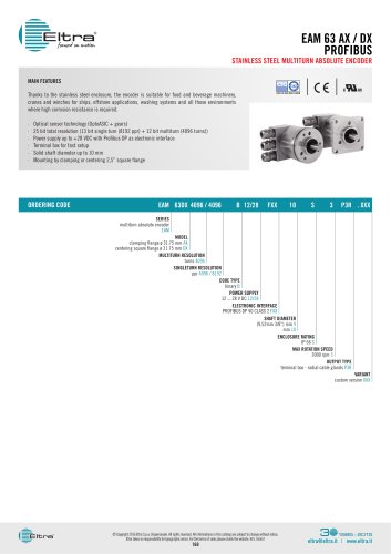 EAM 63 AX / DX PROFIBUS