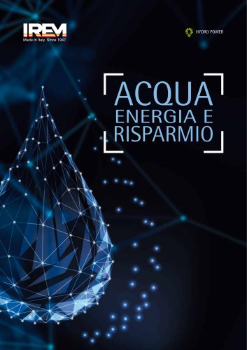 ACQUA ENERGIA E RISPARMIO