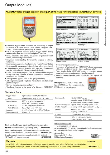 ALMEMO&reg; 8006-RTA3-english