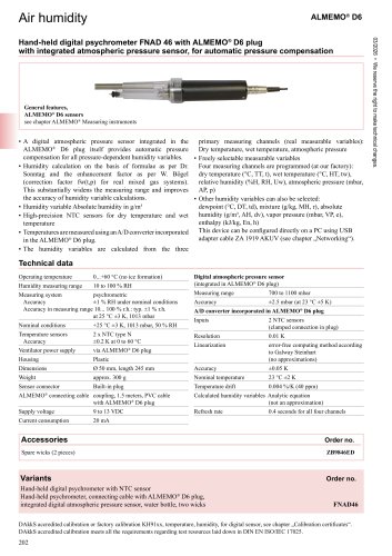 Psychrometer