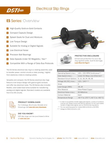 ES Series: Overview