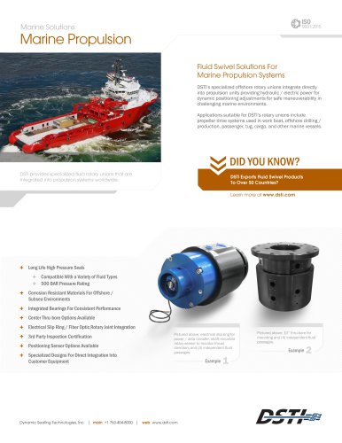 Marine Propulsion Brochure