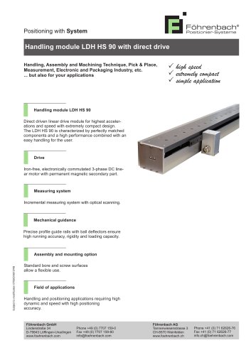 Handlings module LDH HS 90