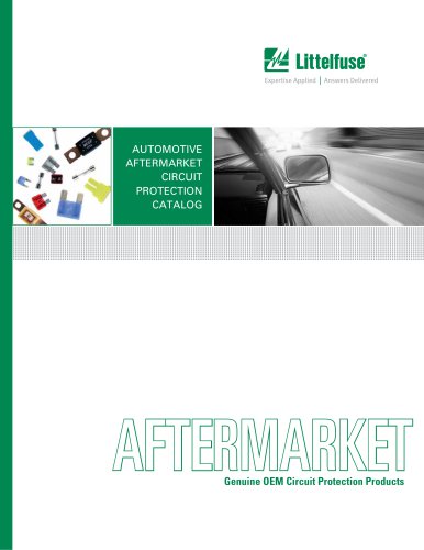 Littelfuse North American Automotive Aftermarket Catalog