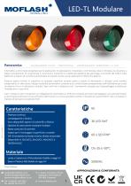 Scheda tecnica - Lampeggiante LED-TL Modulare - 1