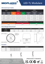 Scheda tecnica - Lampeggiante LED-TL Modulare - 2