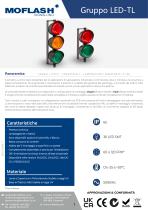 Scheda tecnica - Lampeggiante LED-TL Montaggio - 1