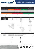 Scheda tecnica - Lampeggiante LED-TLM 30mm - 2