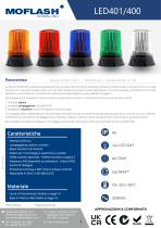 Scheda tecnica - Lampeggiante LED401-400 - 1