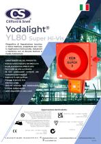 Scheda tecnica - Segnale acustico/visivo C&S YL80 Super Hi Vis - 1