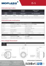Scheda tecnica - Sirena IS-S - 2