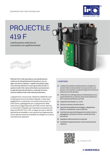 PROJECTILE 419 F