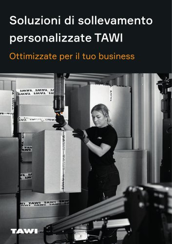 Soluzioni di sollevamento TAWI 