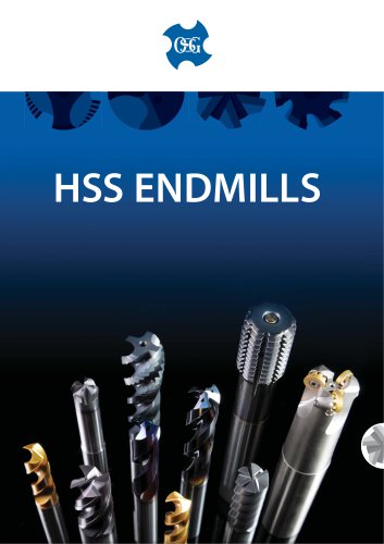 OSG HSS End Mills Catalog