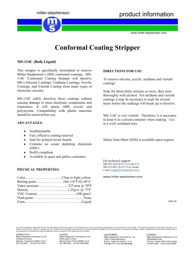 Conformal Coating Stripper