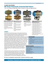 8P Series Pneumatic Actuated Ball Valves