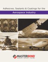 Adhesives, Sealants and Coatings for the Aerospace Industry