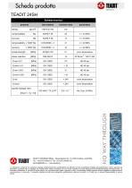 TEADIT 24 SH - Lastra per guarnizioni in PTFE espanso - 2