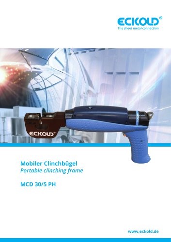 ECKOLD Portable clinching frame MCD 30/5 PH