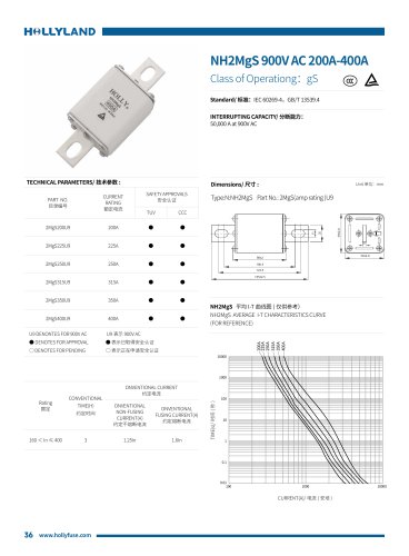 NH2MgS 900V AC 200A-400A