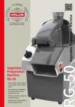 Vegetable Preparation Machine RG-50