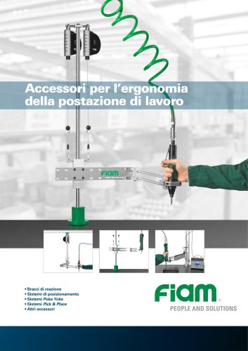 Accessori per l'ergonomia della postazione di lavoro