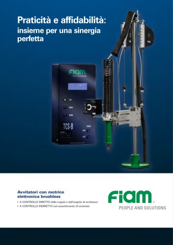Avvitatori con motrice elettronica brushless