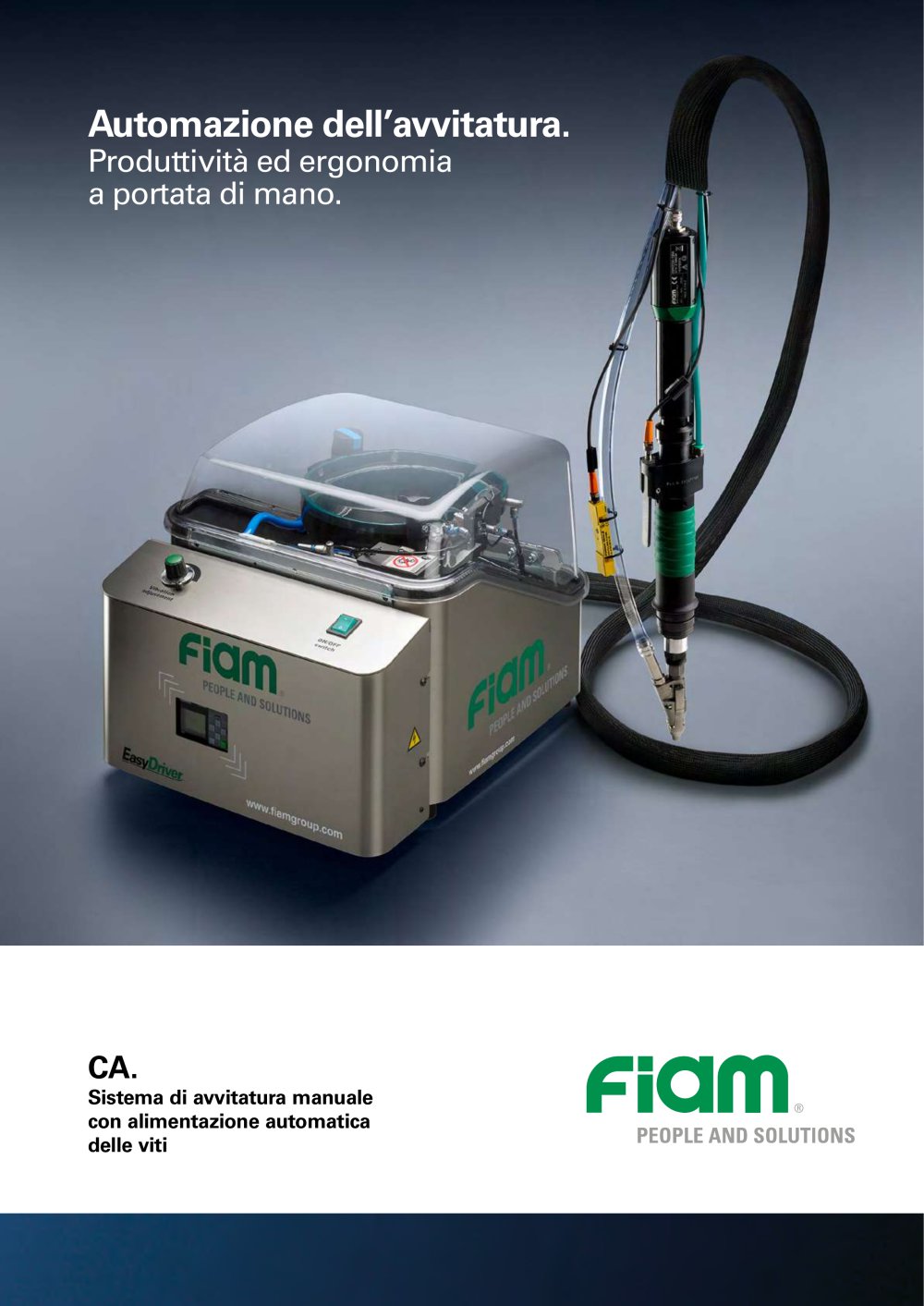 EasyDriver Sistema di avvitatura con alimentazione automatica delle viti - FIAM
