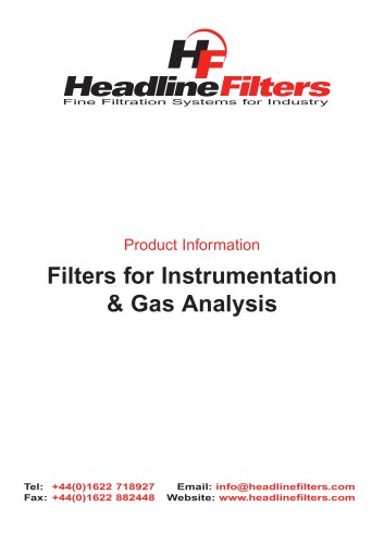 Instrumentation & Gas Analysis