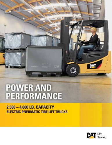 2ET2500-2ET4000 Three-Wheel Electric Lift Trucks