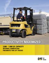 GP15N-GP35N IC Pneumatic Tire Lift Trucks