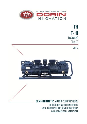 TANDEM Semihermetic Compressors