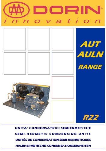 Tropicalised and Low Noise Condensing Untis for R22